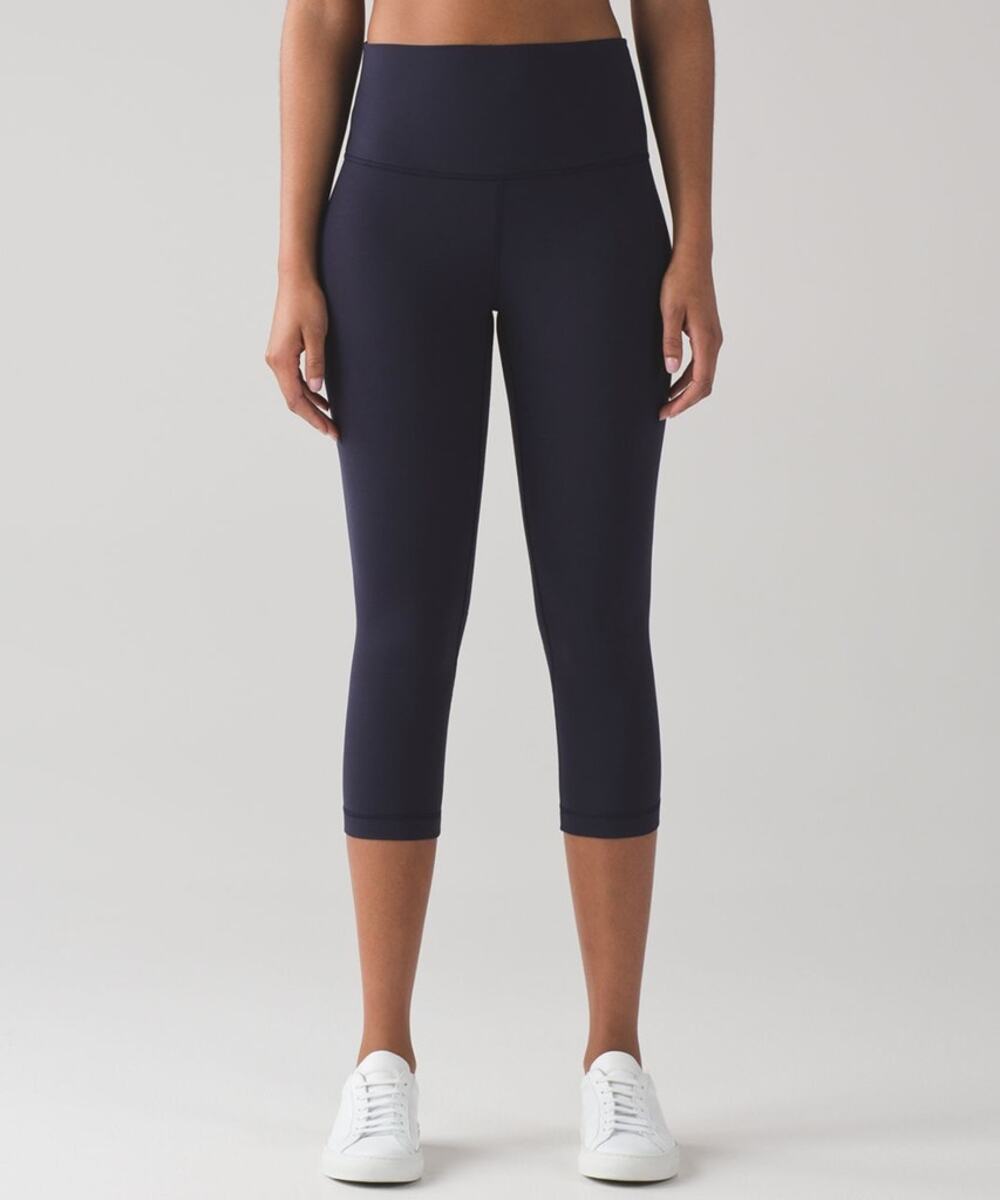 Lululemon Align Crop 19" High Rise Activewear Leggings Midnight Navy 6 NWT
